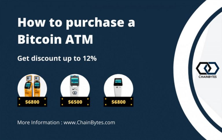 How to purchase a Bitcoin ATM - ChainBytes
